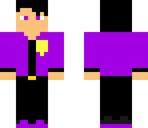 the purple guy
