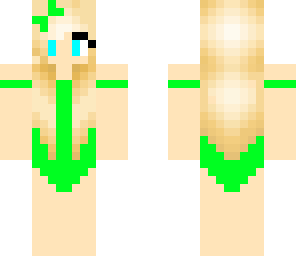 swim suite girl green