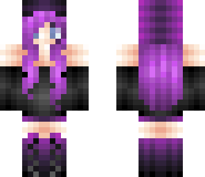purple girl