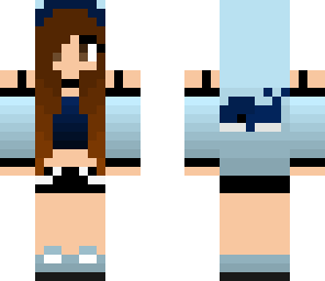 cute whale girl