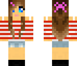 red white girl