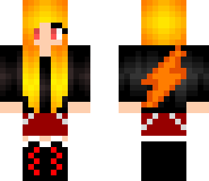 red lightning girl