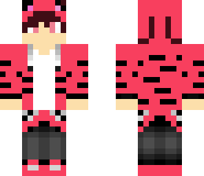 cute pink tiger boy