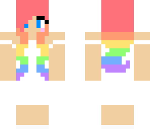 rainbow hair goddess