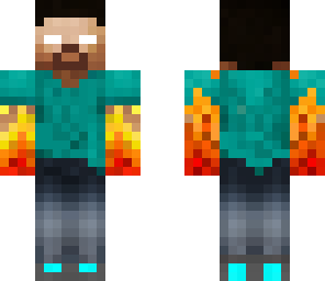 herobrine fire hands
