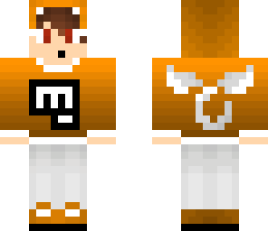 orange hoodie boy