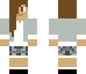 casual girl skin