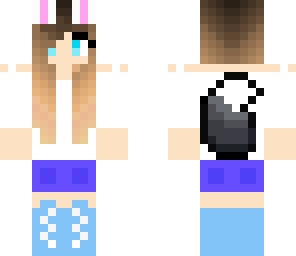 my fox skin with bunny ears