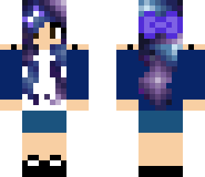 galaxy girl bow