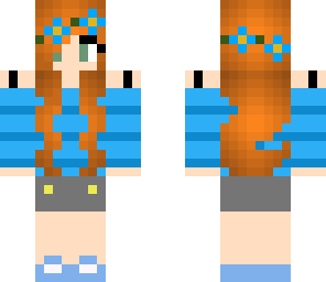 summer girl ginger edit