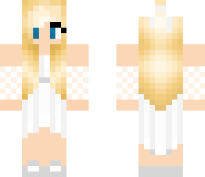 wedding skin with a bow