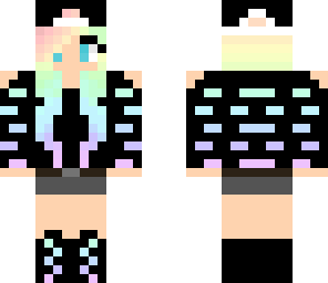 black rainbow girl