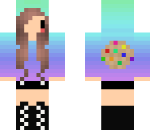 rainbow cookie girl