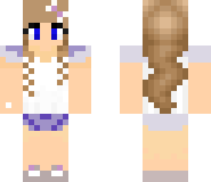 girl spring skin