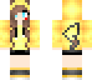 pikachu girl blue eyes