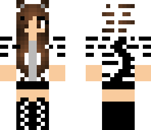 zebra girl with short sleeves