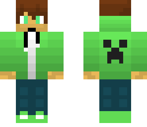 edited green hoodie