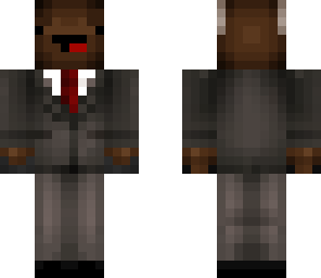 moose in a suit