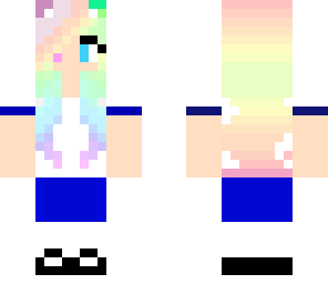 yandere rainbow girl