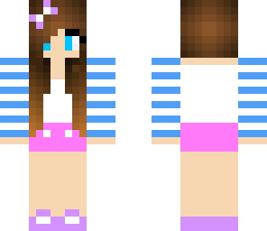 colourful girl skin