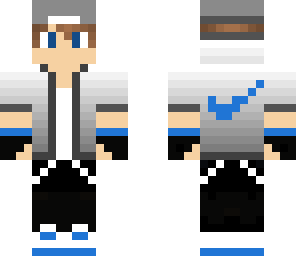 cool blue nike boy