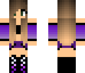 purple girl