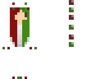christmas dino girl