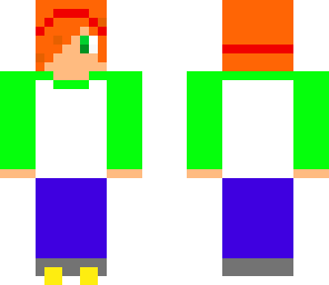 ryley in a long sleeve green shirt and a beanie