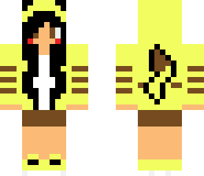 edit of pika girl