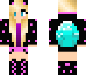cool skin girl diamond