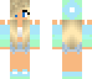 ice blue and mint hipster