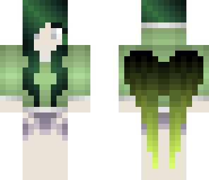 green angel zombie vampire undead girl