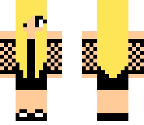 blonde kinda goth chick