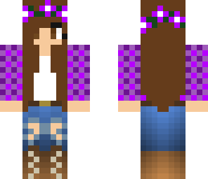 edited purple country girl