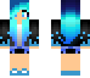 black and blue