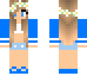 blue girl