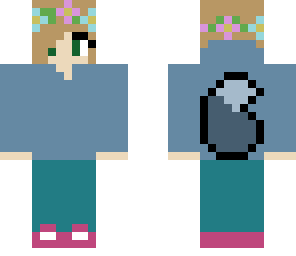 blue foxy girl