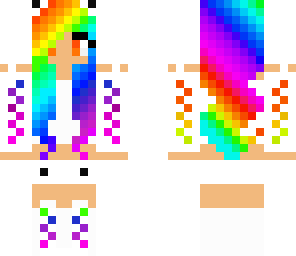 rainbow girl