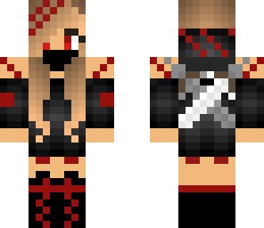 red ninjaa girl