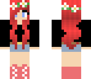 cute red girl