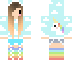 unicorn girl chibi