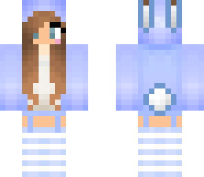 blue bunny girl