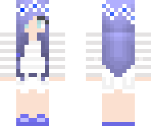 blue girl