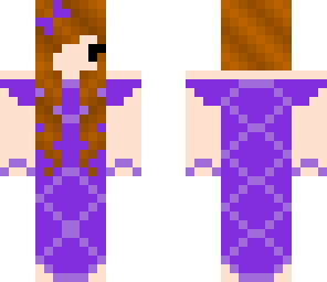 purple dress