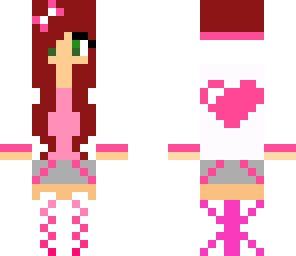 cute pink girl