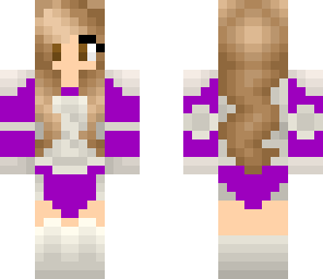 purple knight girl