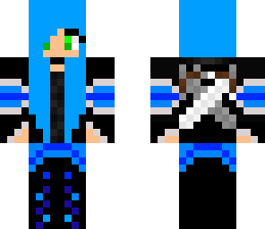 hooded traveler blue