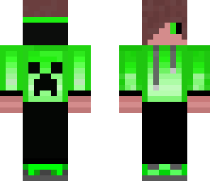 green hoodie boy