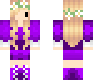 chibi flower girl