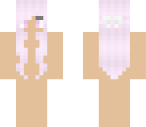 pink hair base template
